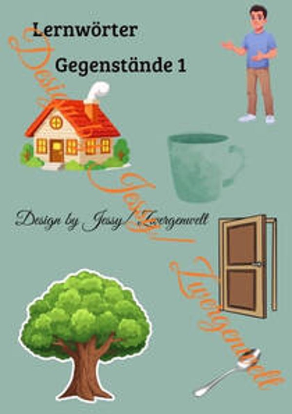 Lernwörter Gegenstände 1 (Druck)