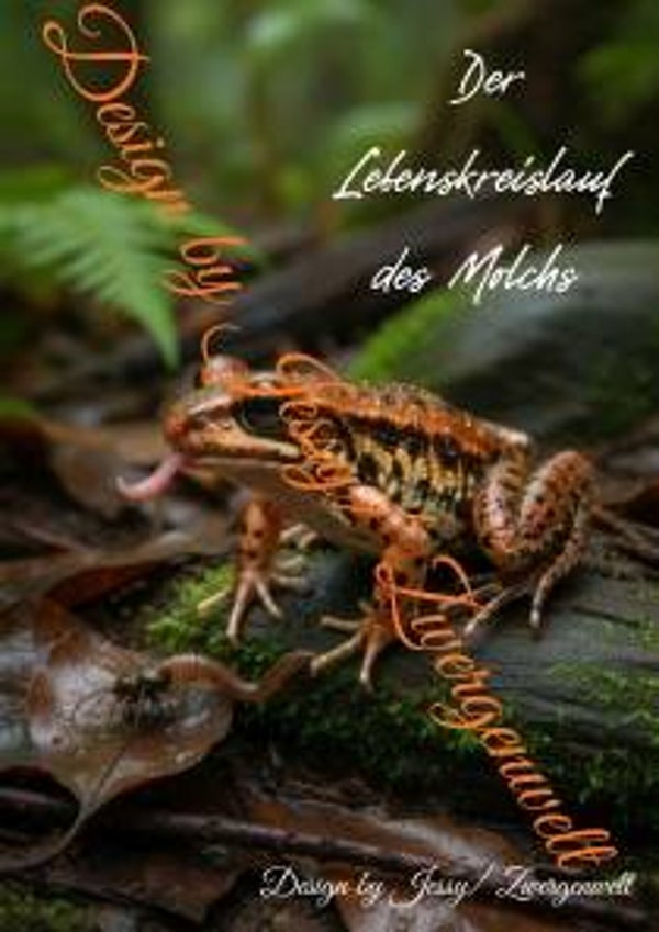 Lebenskreislauf Molch (Digital)