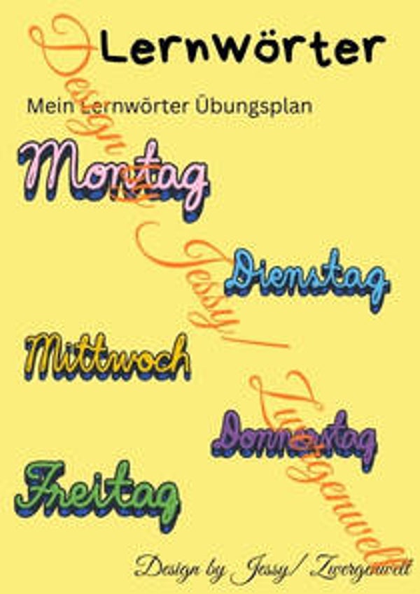 So übe ich die Lernwörter jeden Tag (Digital)
