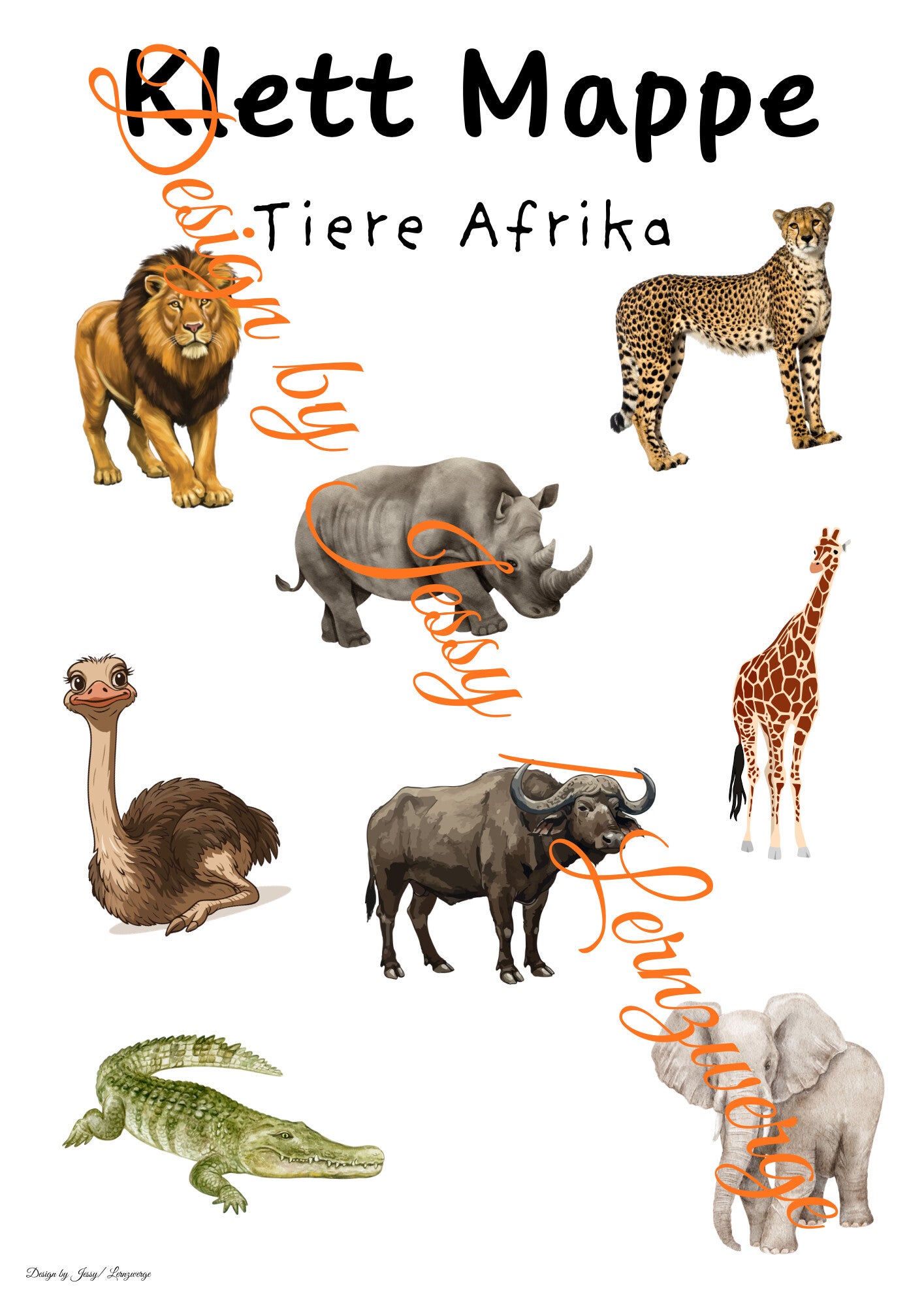 Klett Mappe Tiere Afrika