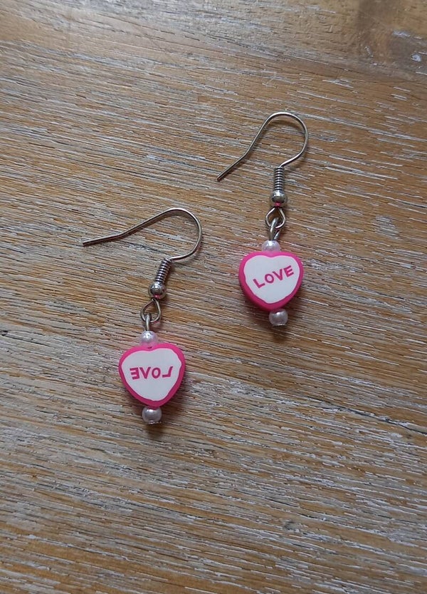 Love oorbellen