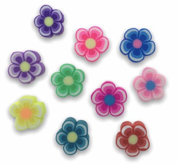 Polymeer bloemetjes