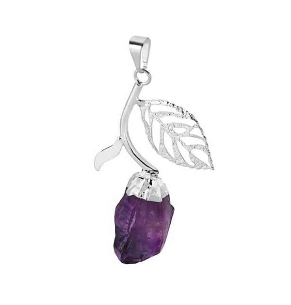 Amethyst Flower pendant