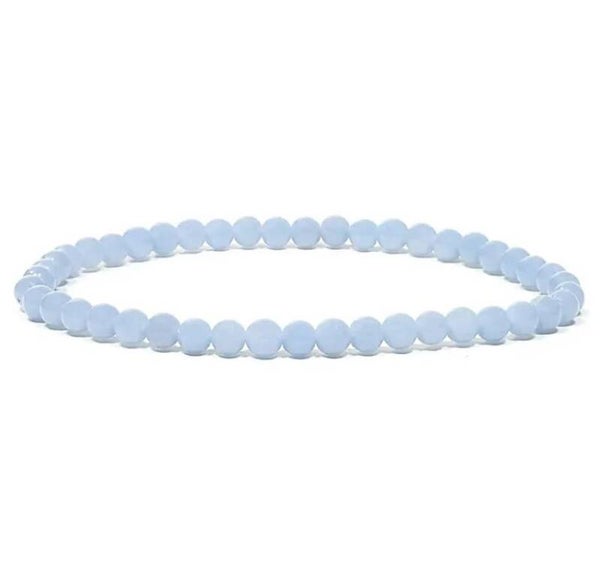 Aquamarine Beaded Bracelet