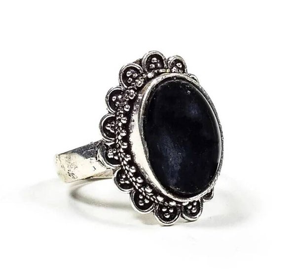 Black Tourmaline Ring