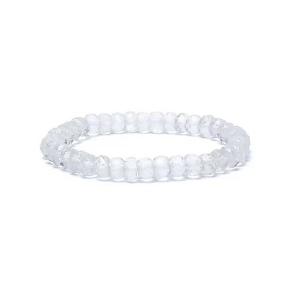 Clear Quartz Beaded Bracelet