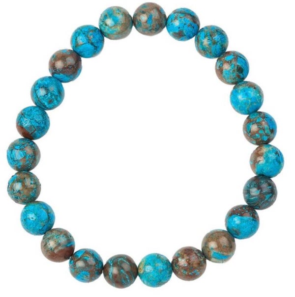Chrysocolla Beaded Bracelet