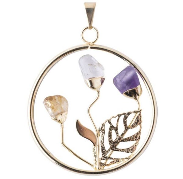 Mixed Gem Pendant
