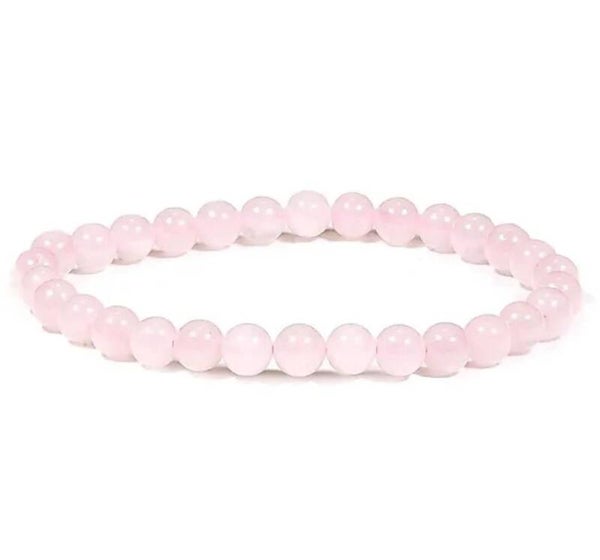 Rose Quartz Beaded Bracelet