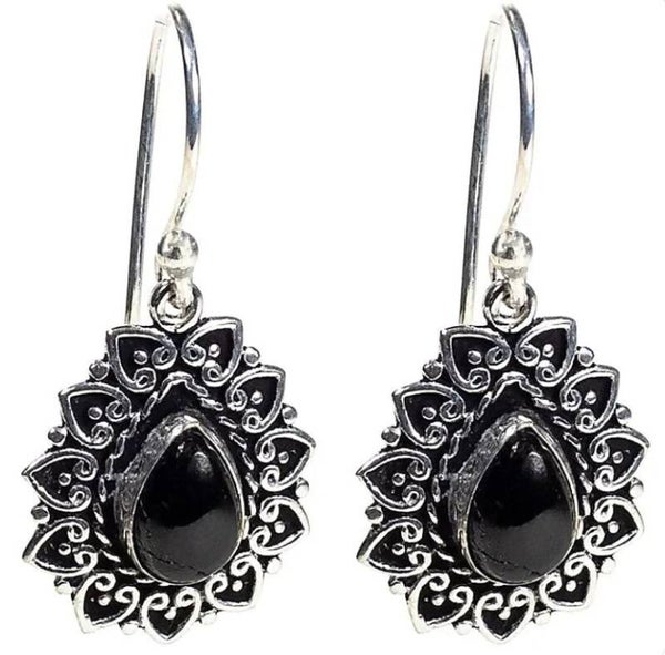 Tourmaline Crystal Earrings