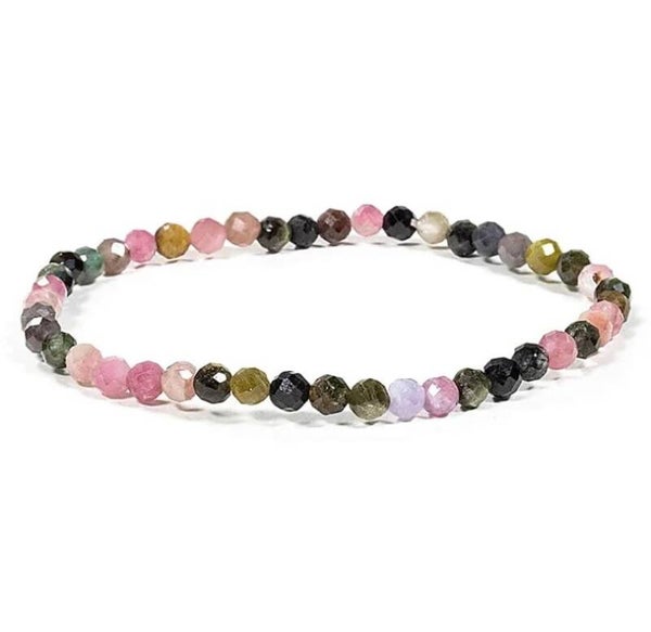 Tourmaline Multicolour Beaded Bracelet