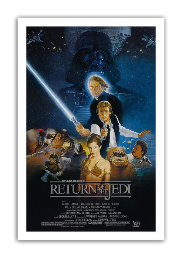 Cartel El retorno del Jedi n ºF0026