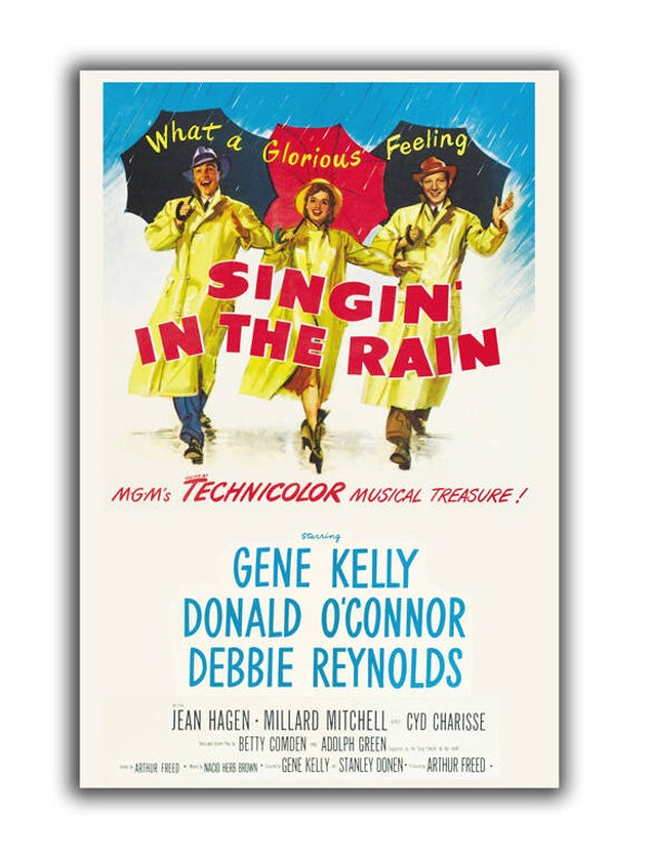 Cantando bajo la lluvia