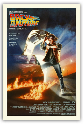 Cartel Regreso al Futuro