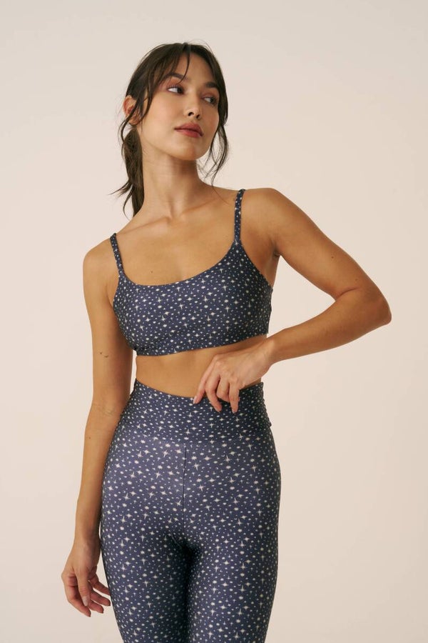 Top New Fit Blue Galaxy