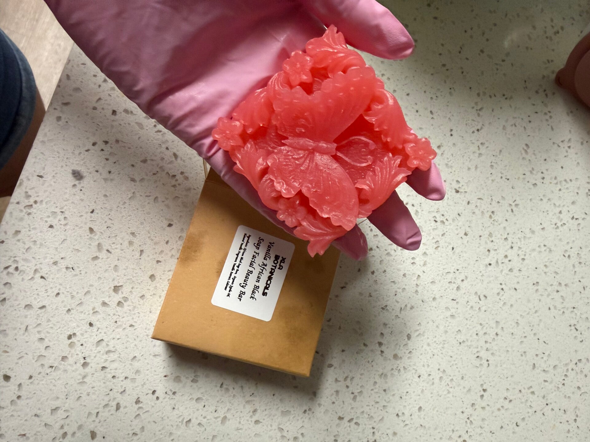 Vanilla African Black Soap Facial Bar