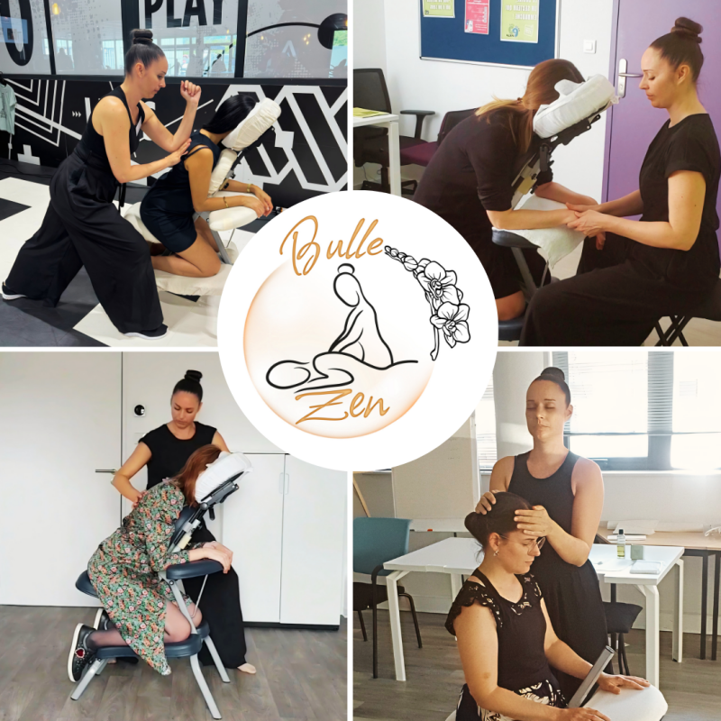  - Bulle Zen - Massages bien être en entreprise sur Orléans et alentours 45