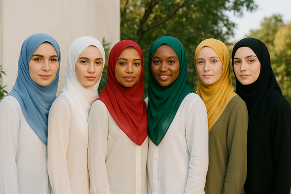 Chiffon hijabs -scarfs for women