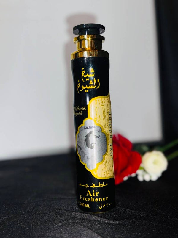 Lattafa Perfumes Sheikh Al Shuyukh Luxe Air Freshener, 10.1 Ounce/300ml