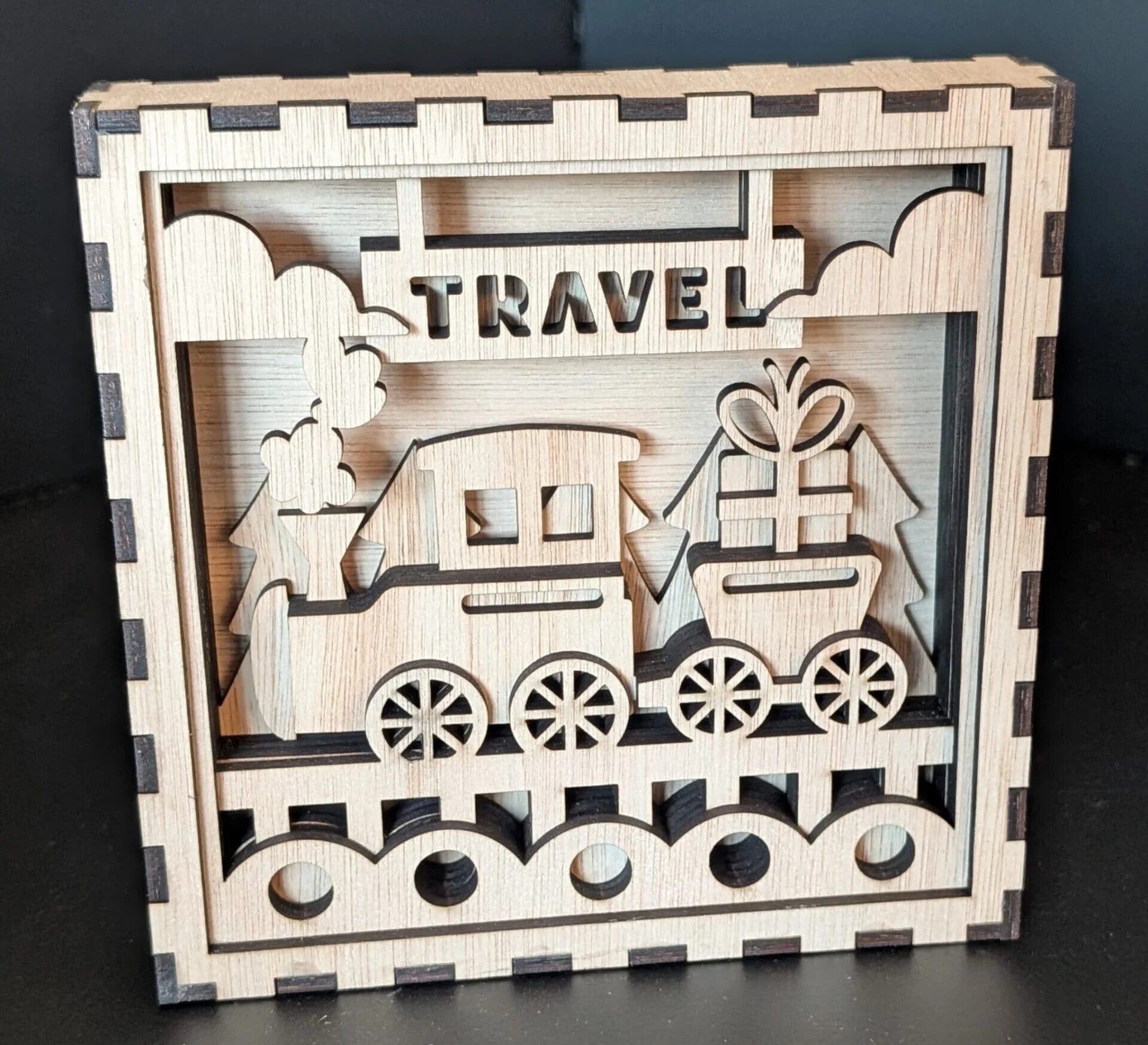 3d Artbox Kersttrein
