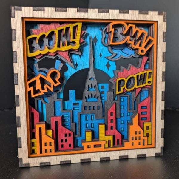 3d Artbox Superhelden