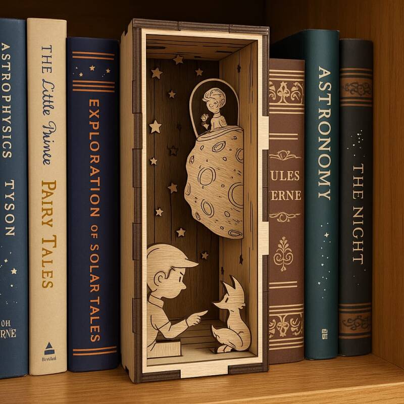 Book Nooks, orginele woonkomer decoratie