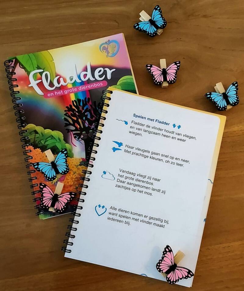 Fladder en het grote dierenbos.