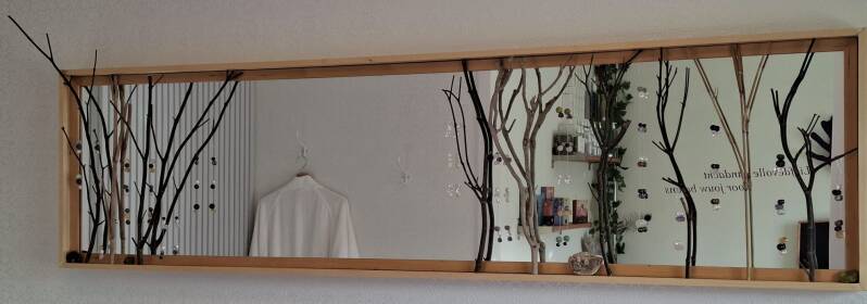 Creatief geweest in mijn salon!