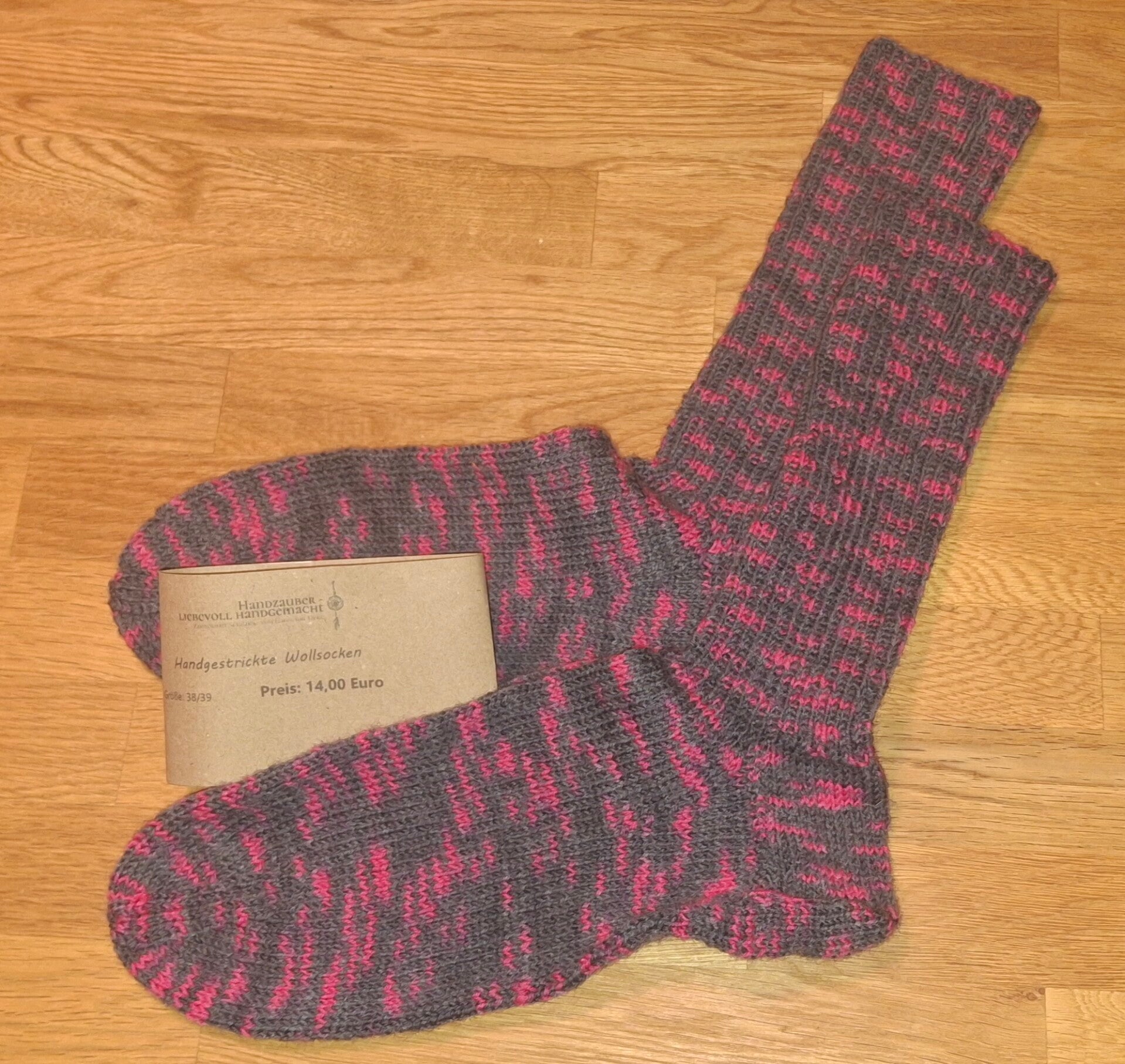 Wollsocken Gr. 38/39