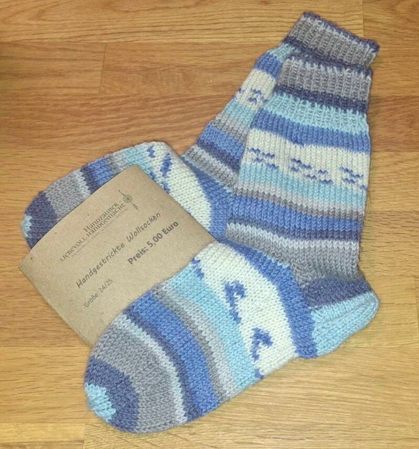 Wollsocken Gr. 24/25