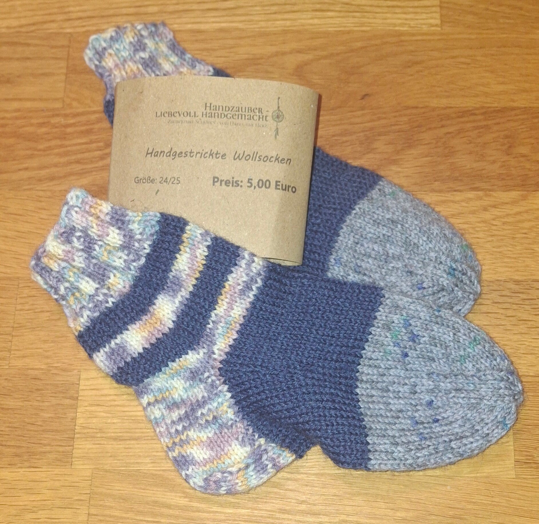 Wollsocken Gr. 24/25