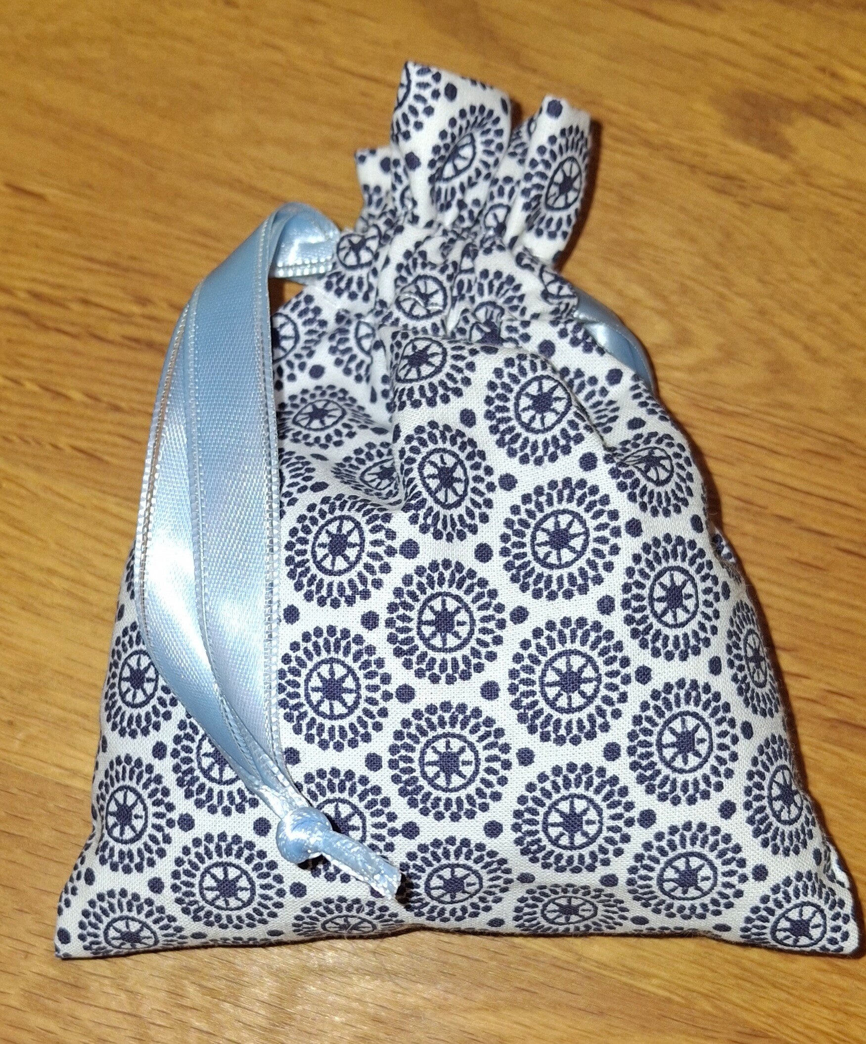 Lavendesläckchen "blau-weiss"