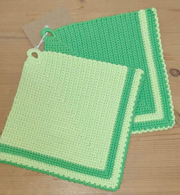 Topflappen gehäkelt