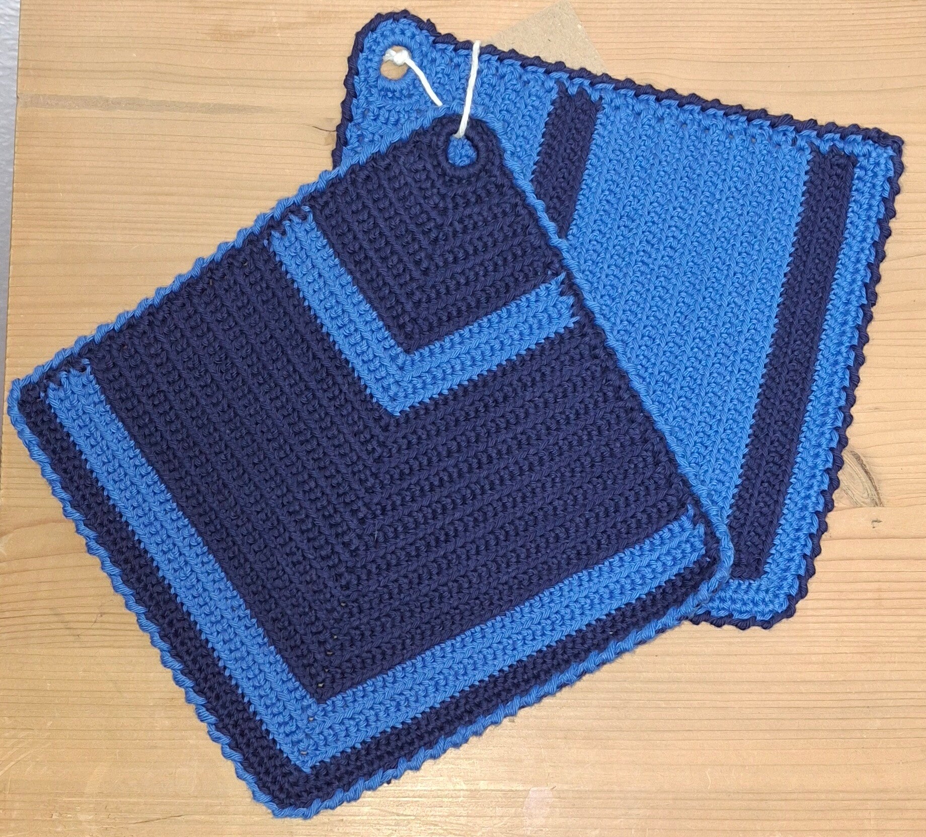 Topflappen gehäkelt