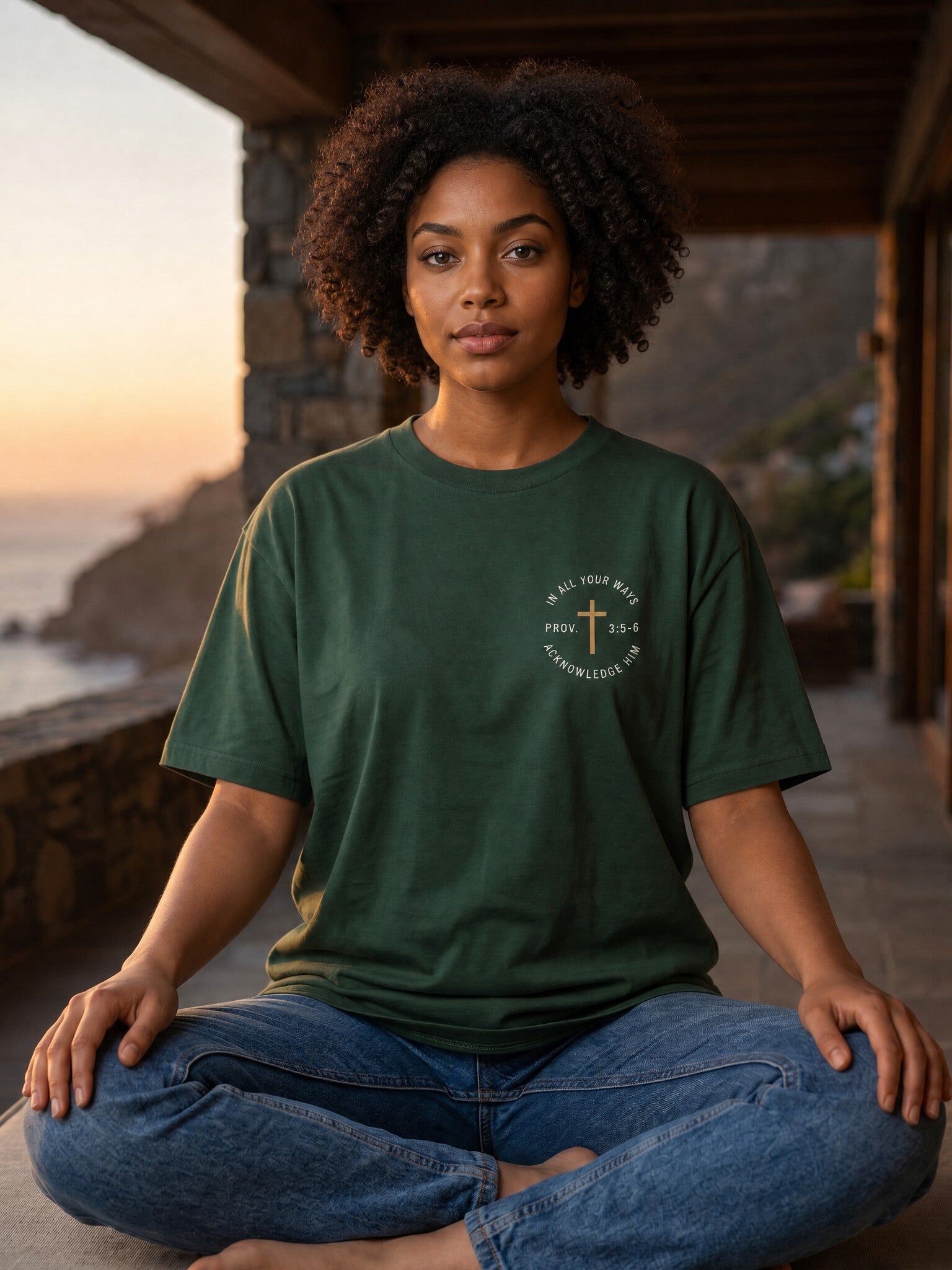 In All Your Ways Acknowledge Him Tee