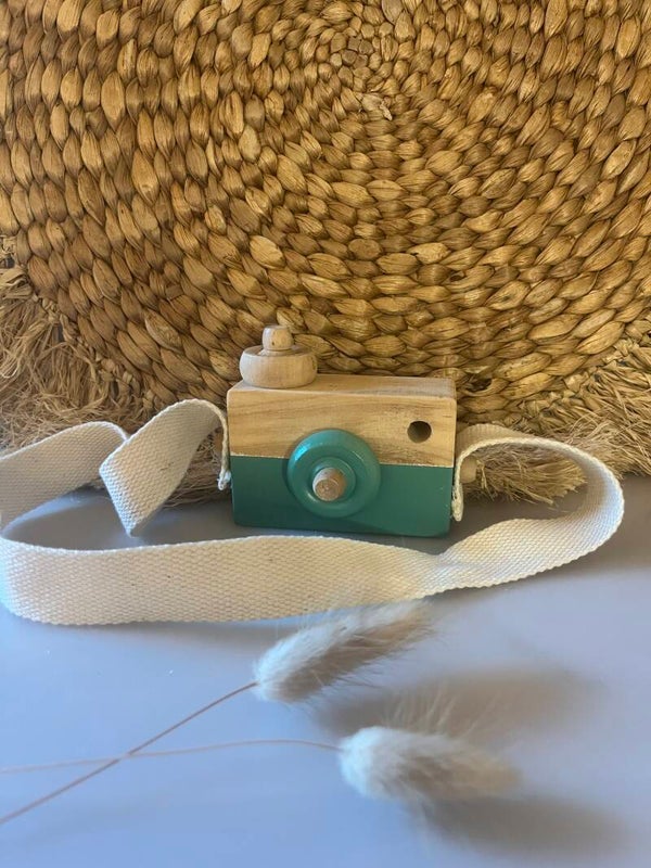 Houten camera