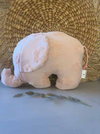 Olifant badstof bloem