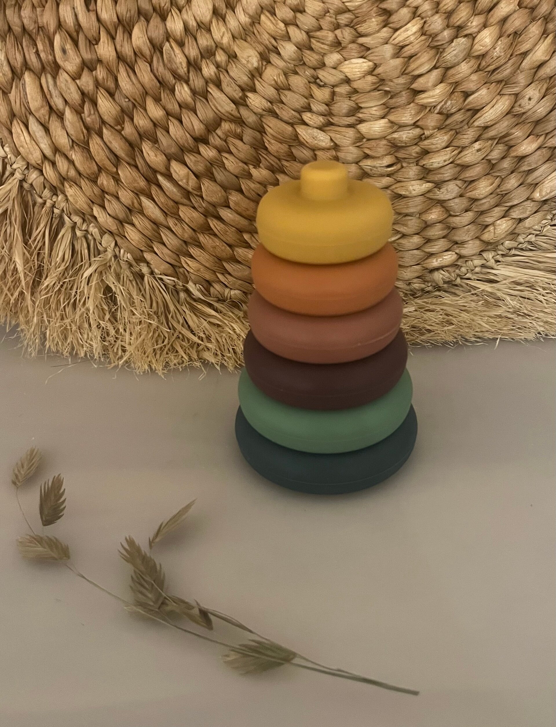 Stapeltoren siliconen rond