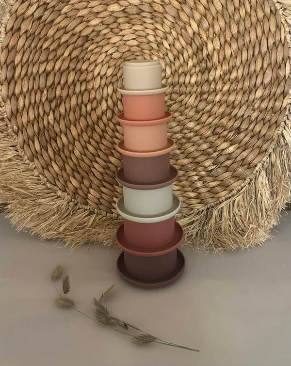 Stapelbekers siliconen