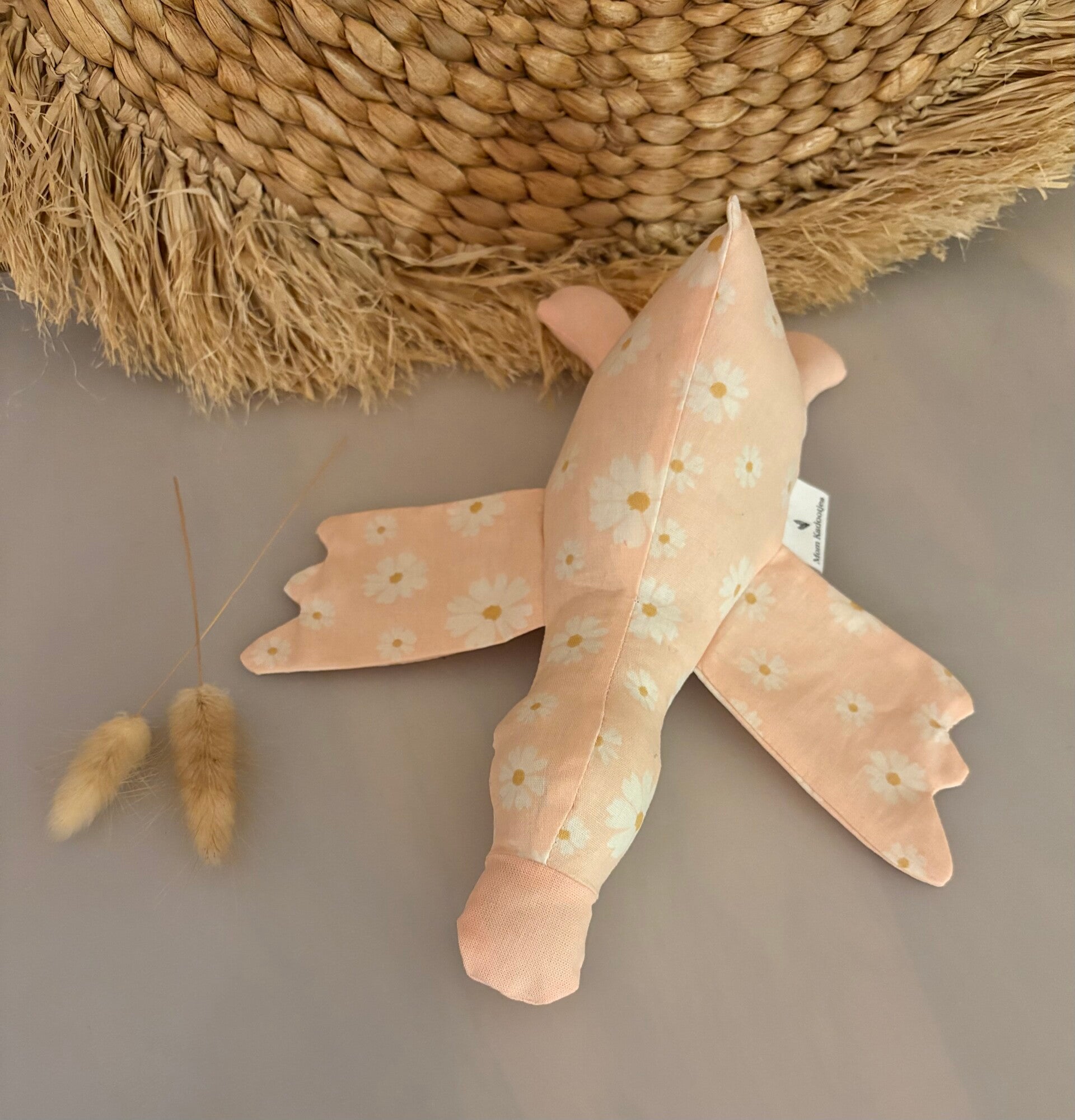 Goose bloemetjes zalm roze