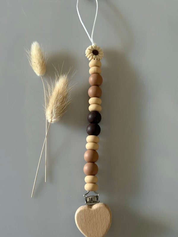 Speenkoord bruin/beige