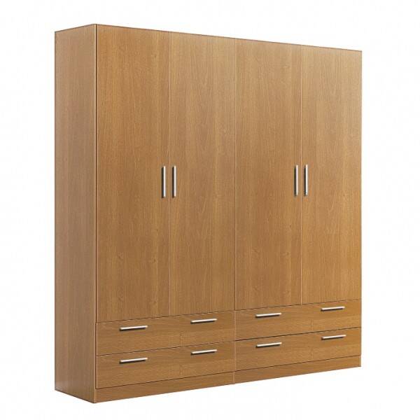 ARMARIO 4 PUERTAS 4 CAJONES