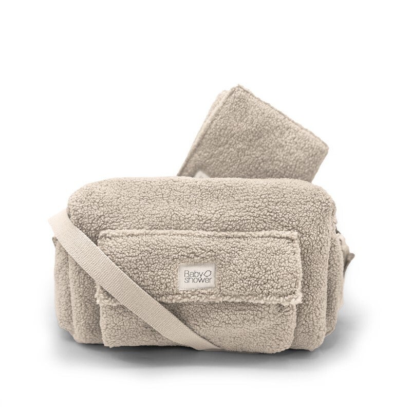 Sac à langer Camila latte doodle + son matelas à langer