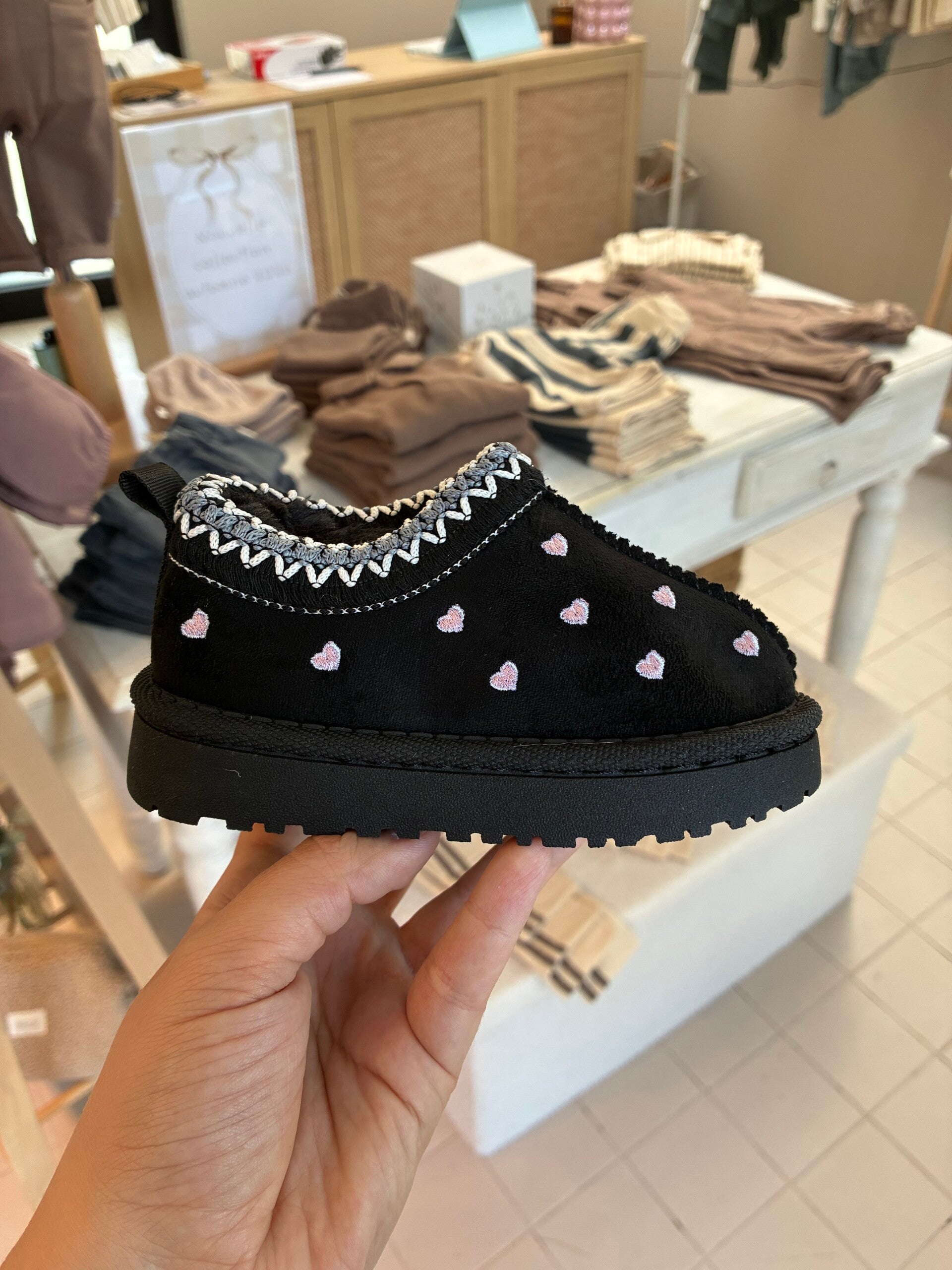 Boots petits coeurs