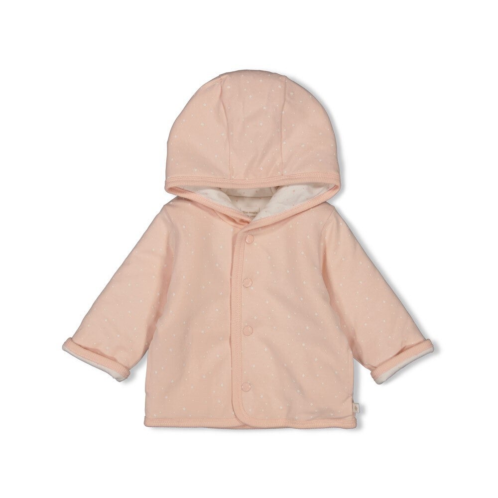 Veste reversible rose/blanc The Magic is in You