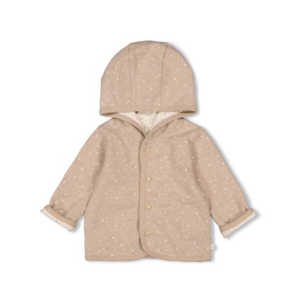 Veste reversible taupe/blanc The Magic is in You