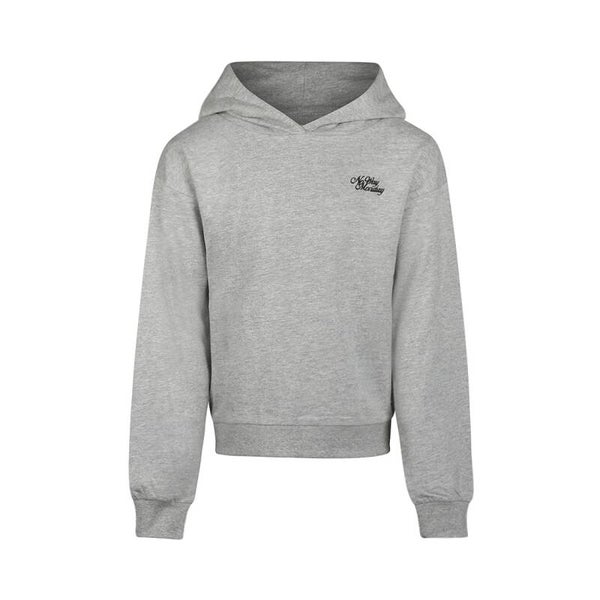 Sweat à capuche gris