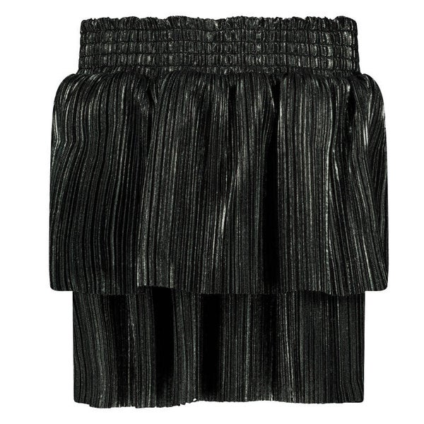 Jupe noir argent