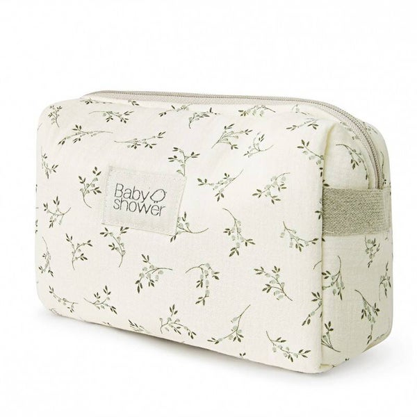 Trousse Camila olive bloom