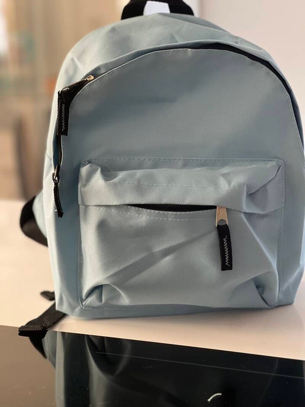 Rugzakje licht blauw